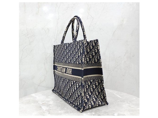 Dior Oblique Canvas Book Tote Large Mehrfarben - Ansicht 2