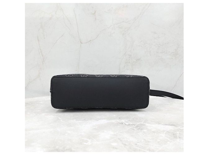 Gucci Ophidia Black Denim Crossbody Small - vista 5