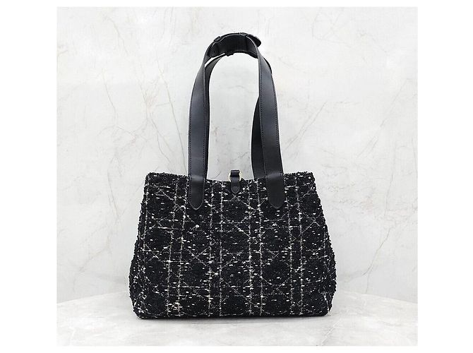 Dior Tweed Canage Touche Medium Multicolor - vista 3