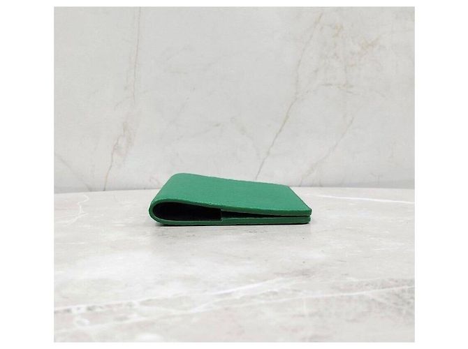 Louis Vuitton Green Monogram Leather Passport Holder - view 7