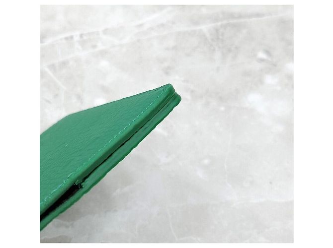 Louis Vuitton Green Monogram Leather Passport Holder - view 8