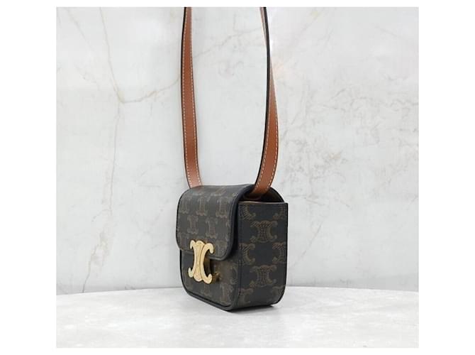 Céline Mini Claude Triomphe Canvas Mehrfarben - Ansicht 2