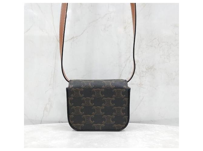 Céline Mini Claude Triomphe Canvas Mehrfarben - Ansicht 3