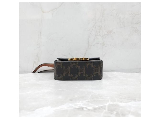 Céline Mini Claude Triomphe Canvas Mehrfarben - Ansicht 4