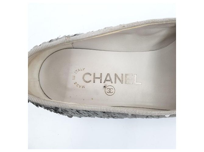 Mocassino Chanel con paillettes Multicolore - vista 6