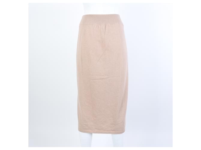 Falda de punto Hermès Castaño - vista 3