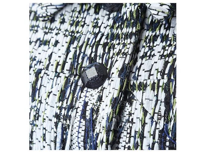 Chaleco de tweed Chanel Multicolor - vista 4