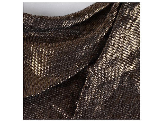 Ärmelloses Kleid Lanvin Golden - Ansicht 4