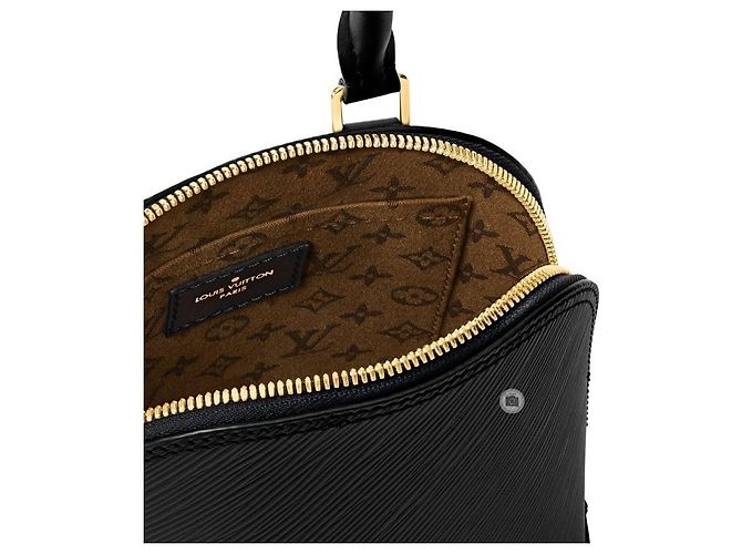 Louis Vuitton Sac à dos Alma Epi Noir - vue 5