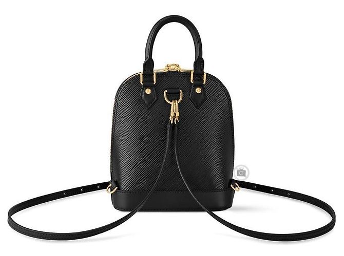 Louis Vuitton Sac à dos Alma Epi Noir - vue 8