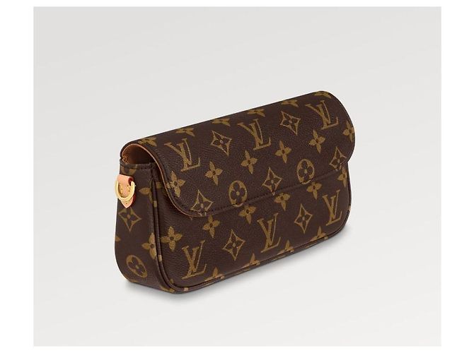 Louis Vuitton Portafoglio con catena Ivy Nero - vista 3
