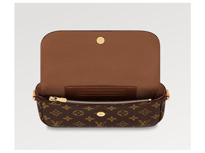 Louis Vuitton Portafoglio con catena Ivy Nero - vista 4