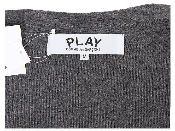 Comme Des Garcons Cárdigan Gold Patch AX (Unisex) Castaño - vista 7