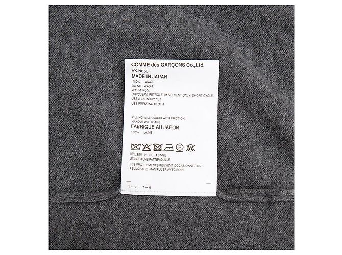 Comme Des Garcons Cárdigan Gold Patch AX (Unisex) Castaño - vista 8