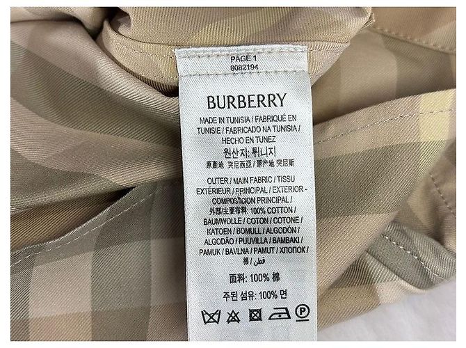 Burberry Camicia oversize in cotone a quadri da uomo Multicolore - vista 10