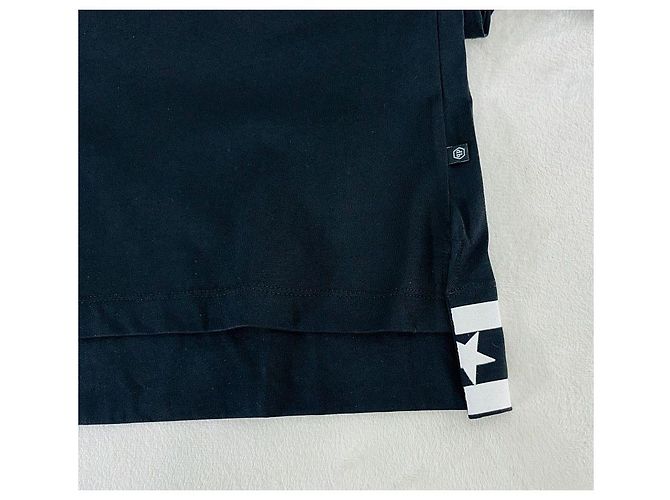 Philipp Plein Platinum Cut Round Kurzarm T-Shirt für Herren Schwarz - Ansicht 7