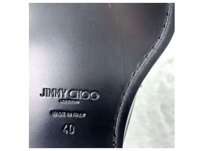 Jimmy Choo Mocassini Mocca Nioblack Gold da uomo Nero - vista 13