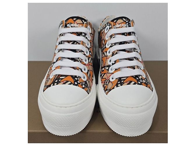 Burberry Sneaker in tela con stampa monogramma Multicolore - vista 2