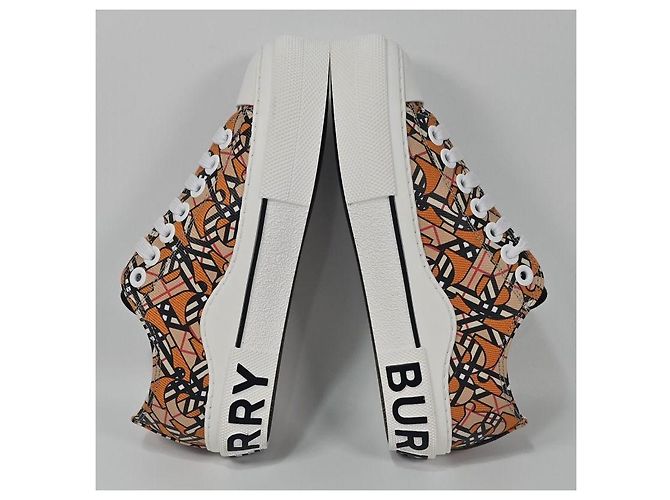 Burberry Sneaker in tela con stampa monogramma Multicolore - vista 4