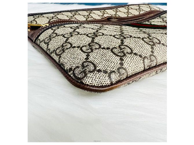 Gucci Bolsa de mão Ophidia GG Supreme Ophidia Verde - vista 7
