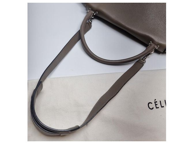 Céline Trapez Handtasche Schultertasche (mit Riemen) Braun - Ansicht 13