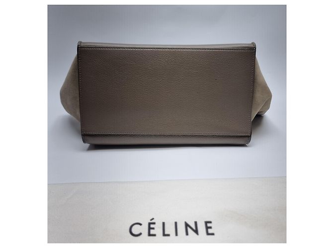 Céline Trapez Handtasche Schultertasche (mit Riemen) Braun - Ansicht 16