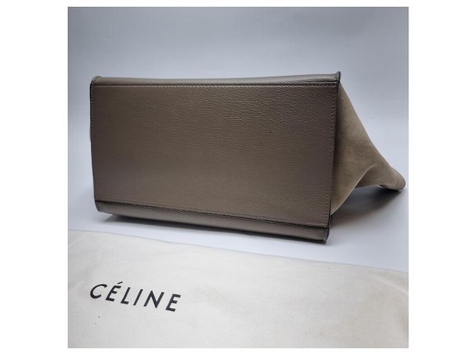 Céline Trapez Handtasche Schultertasche (mit Riemen) Braun - Ansicht 17