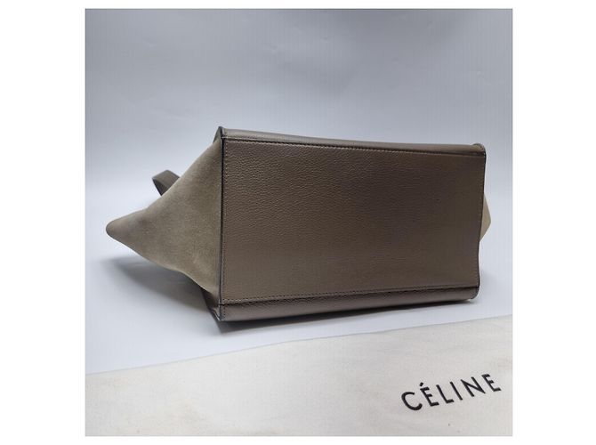 Céline Trapez Handtasche Schultertasche (mit Riemen) Braun - Ansicht 18