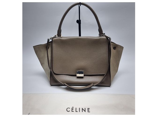 Céline Trapez Handtasche Schultertasche (mit Riemen) Braun - Ansicht 2