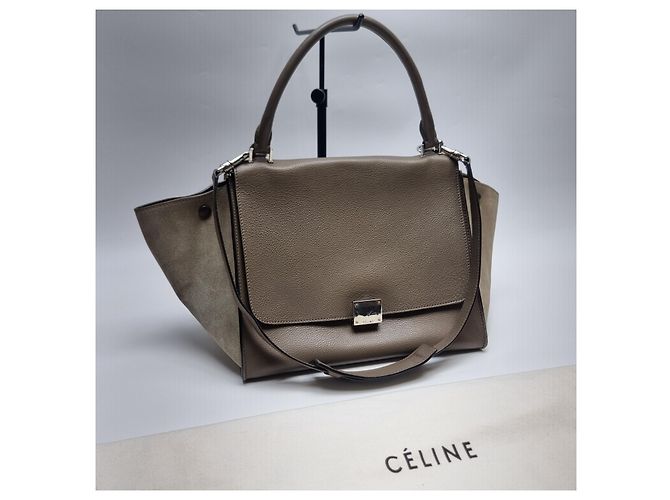 Céline Trapez Handtasche Schultertasche (mit Riemen) Braun - Ansicht 4