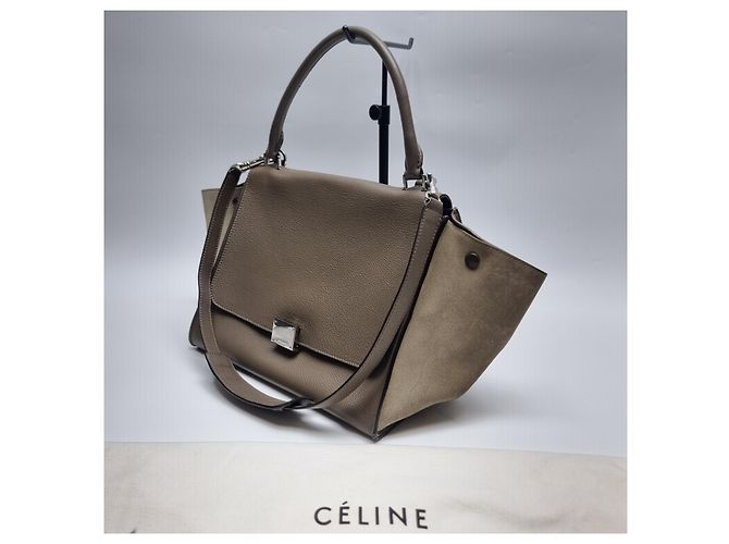 Céline Trapez Handtasche Schultertasche (mit Riemen) Braun - Ansicht 6