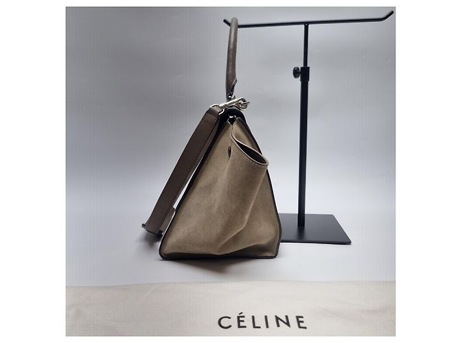 Céline Trapez Handtasche Schultertasche (mit Riemen) Braun - Ansicht 7
