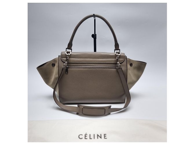 Céline Trapez Handtasche Schultertasche (mit Riemen) Braun - Ansicht 9