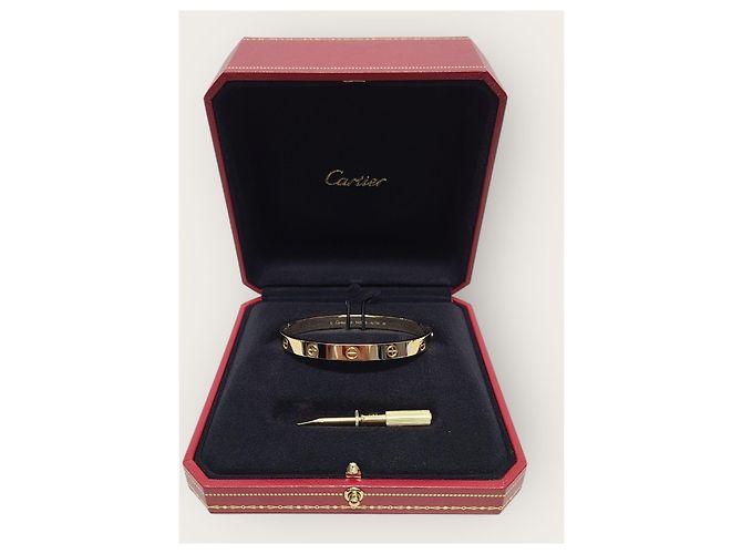 Cartier Bracciale Love in oro giallo - vista 2