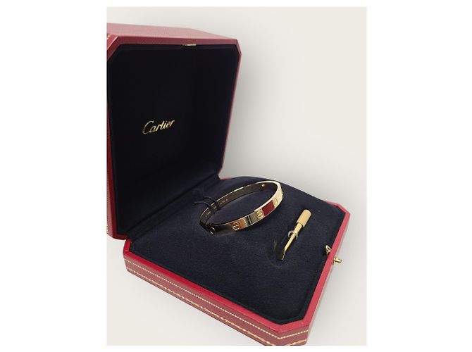 Cartier Bracciale Love in oro giallo - vista 4