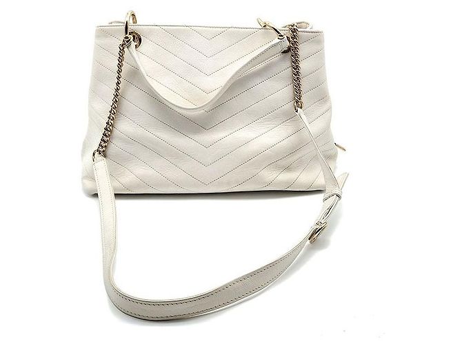 Chanel Borsa a mano e a tracolla con catena Chevron Multicolore - vista 3