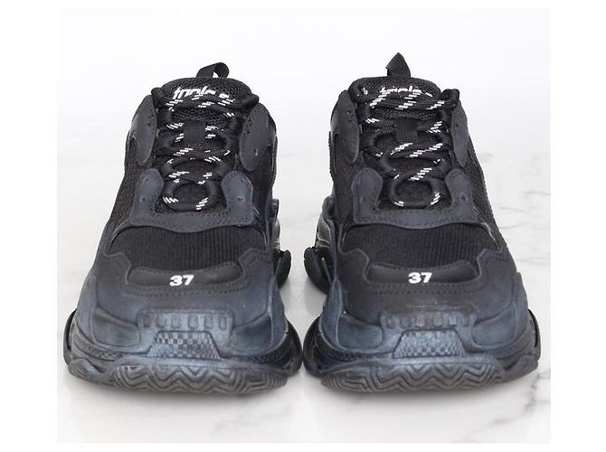 Balenciaga Sneakers Triple Sneakers Dirty Black Nero - vista 5
