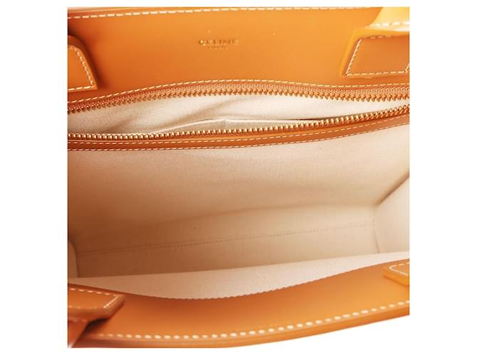 Céline Vertikaler Canvas-Cabas Braun - Ansicht 7