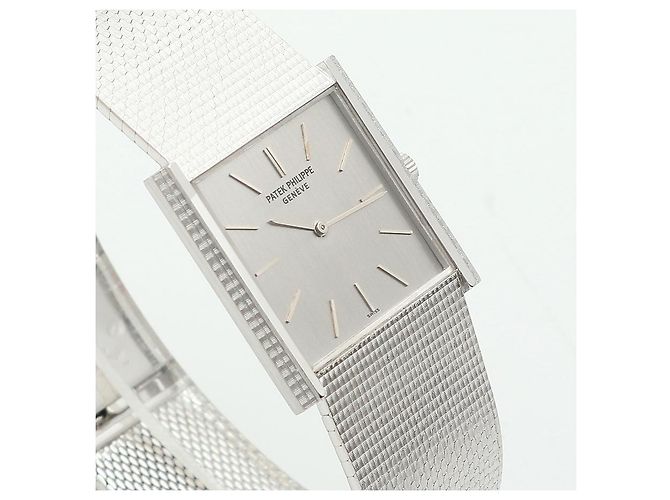 Patek Philippe Vintage Herrenuhr aus Weißgold Gondolo Medium Manuell - Ansicht 15