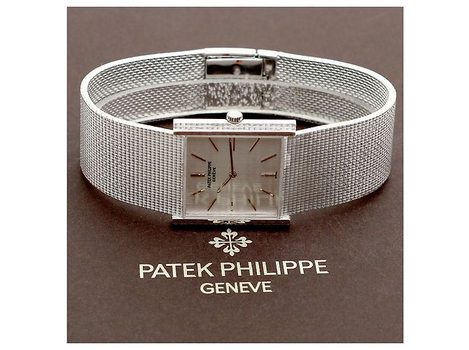 Patek Philippe Vintage Herrenuhr aus Weißgold Gondolo Medium Manuell - Ansicht 2