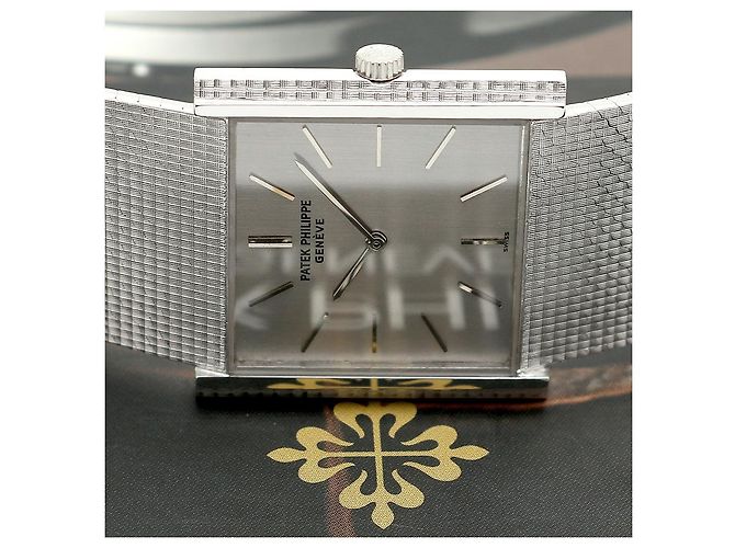 Patek Philippe Vintage Herrenuhr aus Weißgold Gondolo Medium Manuell - Ansicht 25