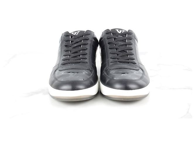 Louis Vuitton Sneakers Monogram Rivoli Nere Nero - vista 3