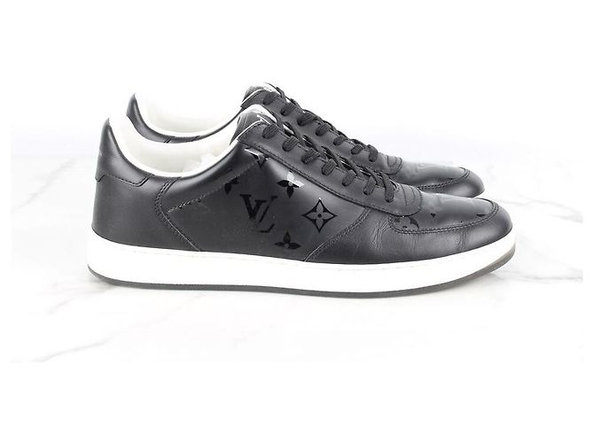 Louis Vuitton Sneakers Monogram Rivoli Nere Nero - vista 6