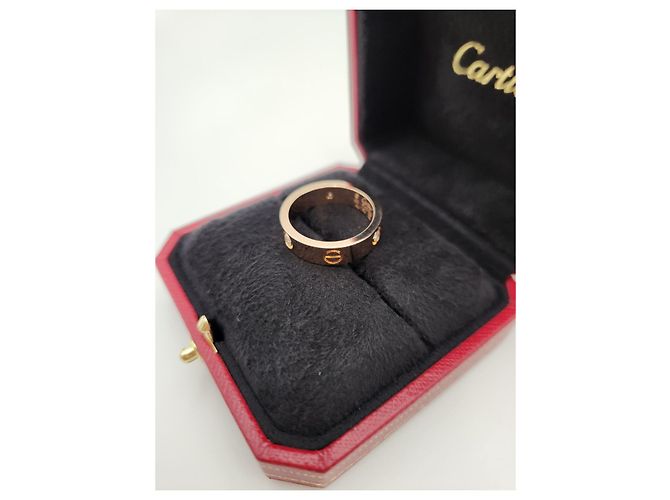 Cartier Anello Love Larghezza Classica Oro Rosa - vista 13