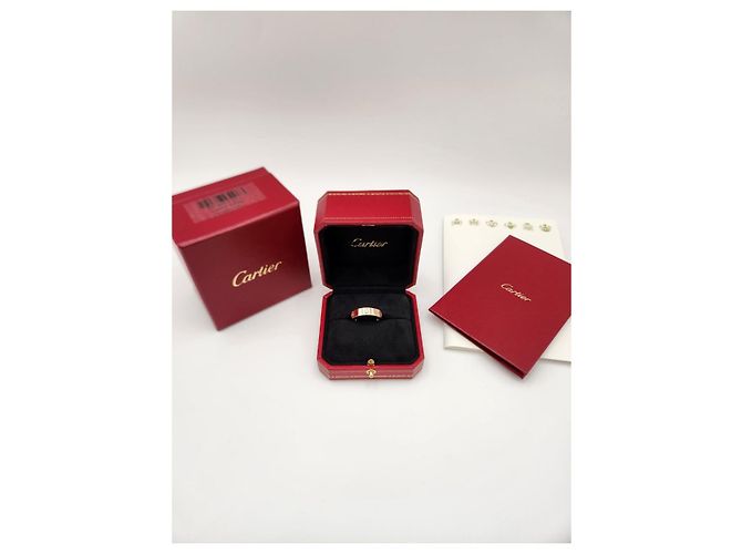 Cartier Anello Love Larghezza Classica Oro Rosa - vista 6