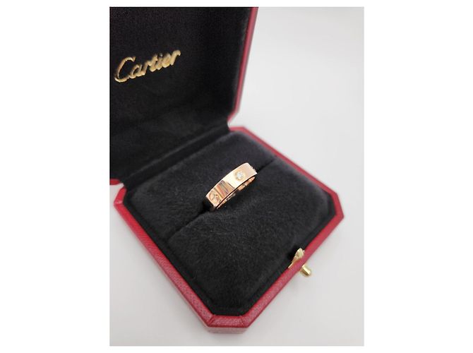 Cartier Anello Love Larghezza Classica Oro Rosa - vista 8