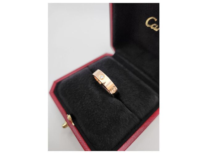 Cartier Anello Love Larghezza Classica Oro Rosa - vista 9