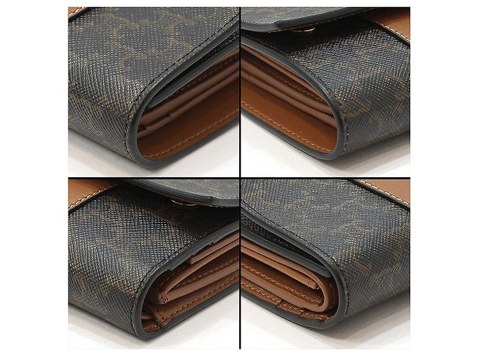 Céline Cartera Pequeña Triomphe Triope Castaño - vista 12