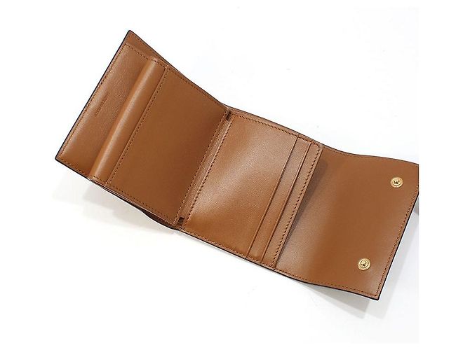 Céline Cartera Pequeña Triomphe Triope Castaño - vista 9