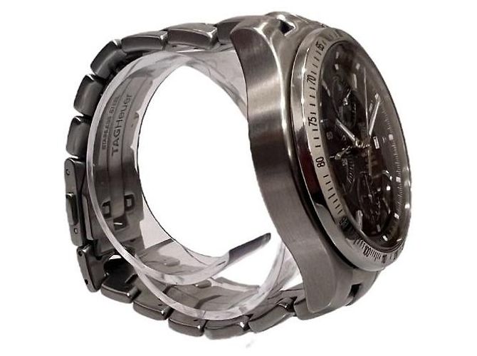 Tag Heuer Monaco Chrono Link Caliber Argento - vista 4
